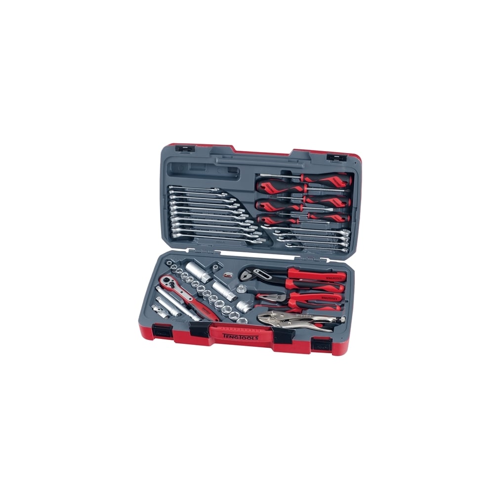Teng T3848 Socket & Tool Set of 48 Metric & AF 3/8in Drive