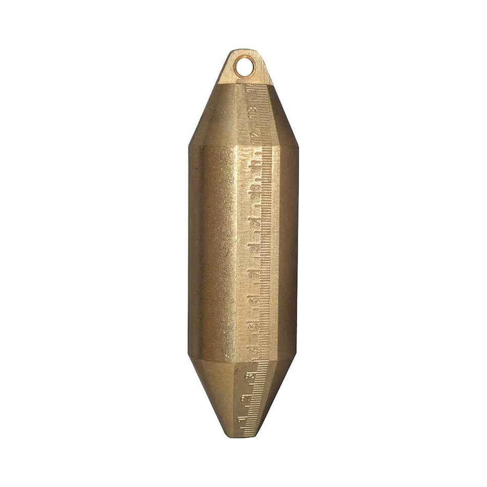Richter Heavy IPM Brass Dip Weight - 1600g / 3.5lbs Metric Graduations