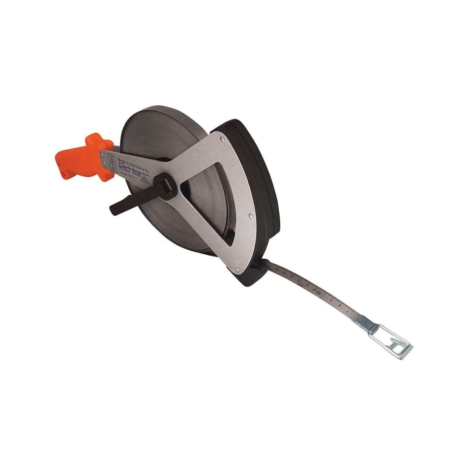 Richter 100m/330ft Stainless Steel Tapes 13mm Width