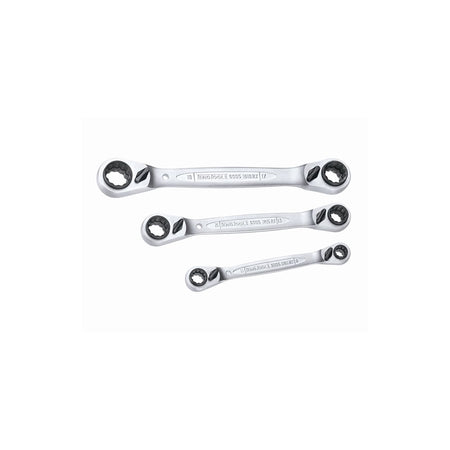 Teng Multi Ratchet Ring Spanner Set of 3 8-19mm: Model No- 6503RX