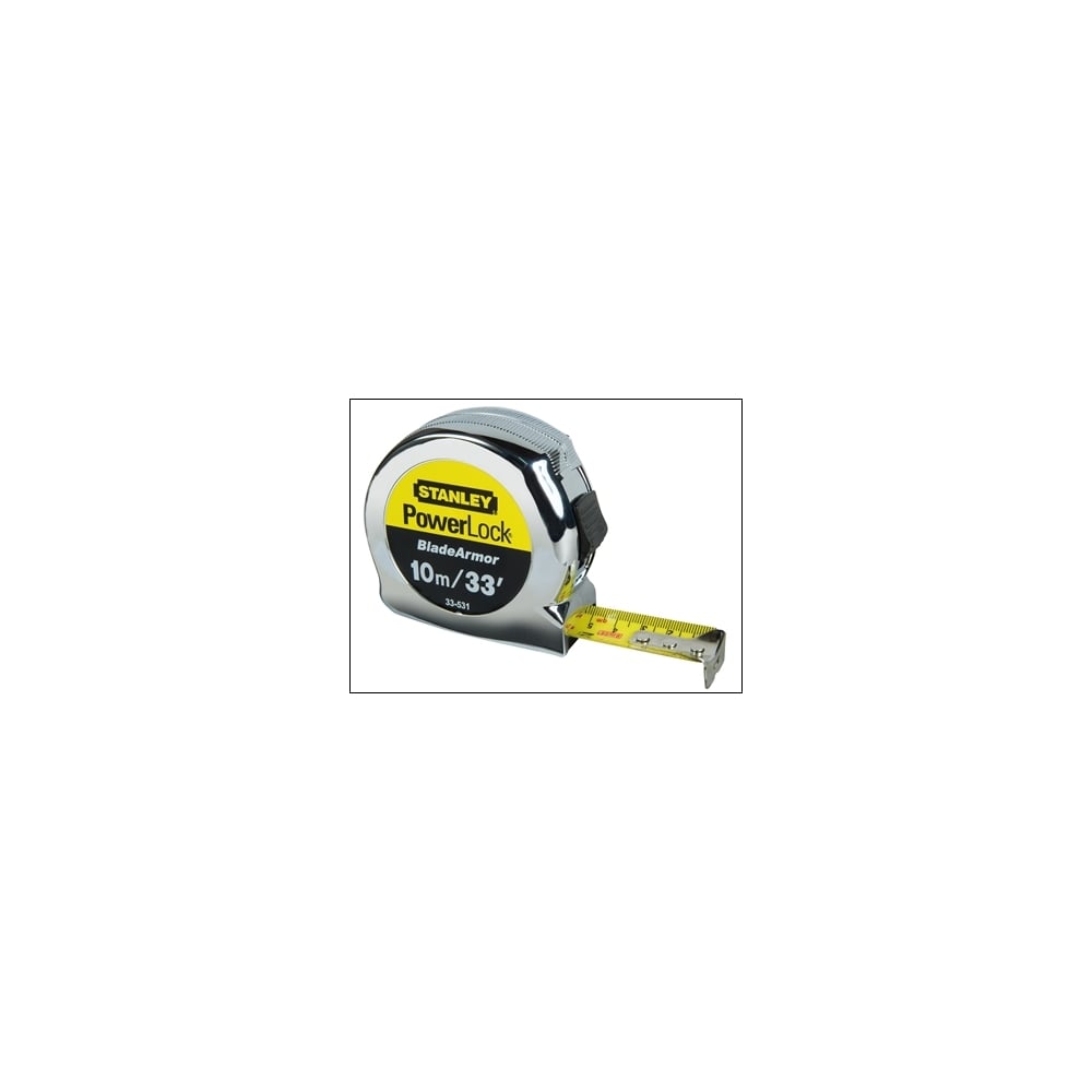Stanley Tools Powerlock Rule Blade Armor 10m/30ft (Width 25mm): Model No- 0-33-531