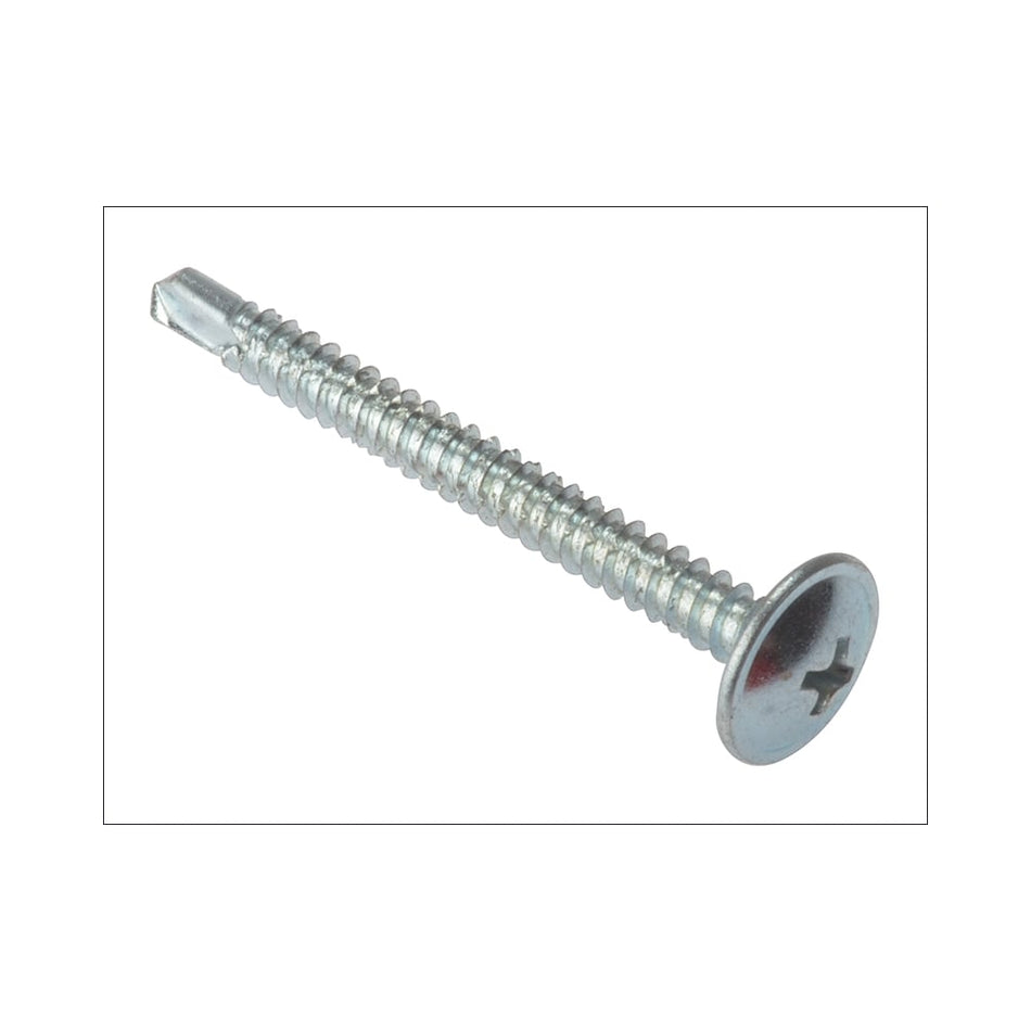 Forgefix Baypole Self-Drill Screw Phillips Wafer Head ZPÃ‡Â¨4.8Ã‡Â¨xÃ‡Â¨100mmÃ‡Â¨Box 100: Model No- 100BPS48100ZP