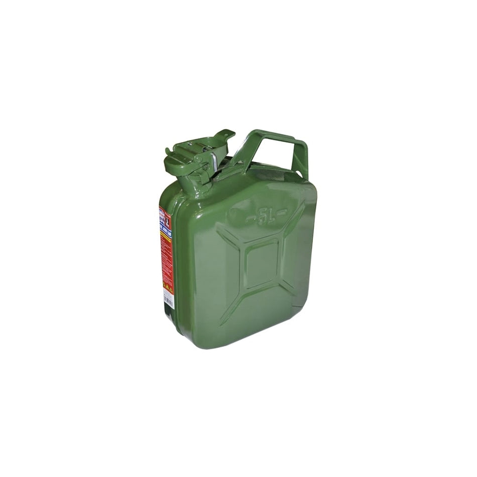 Green Jerry Can - Metal 5 Litre Model No.