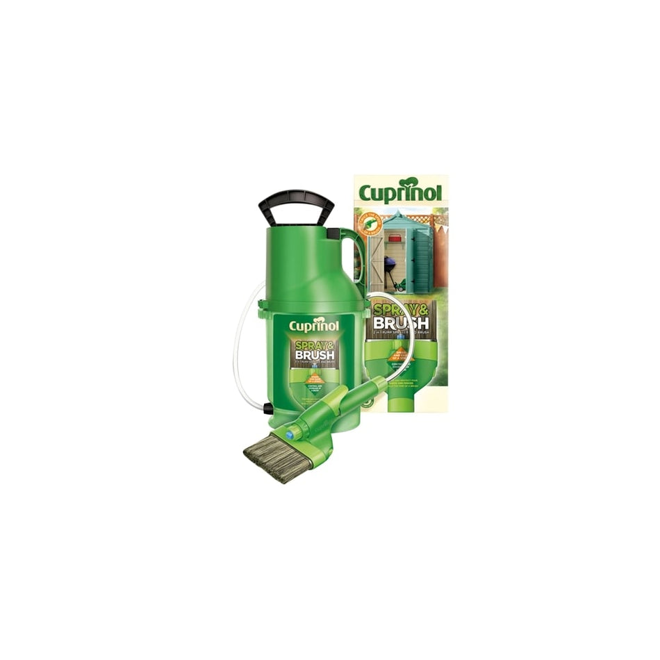 Spray & Brush 2 In 1 Pump Sprayer