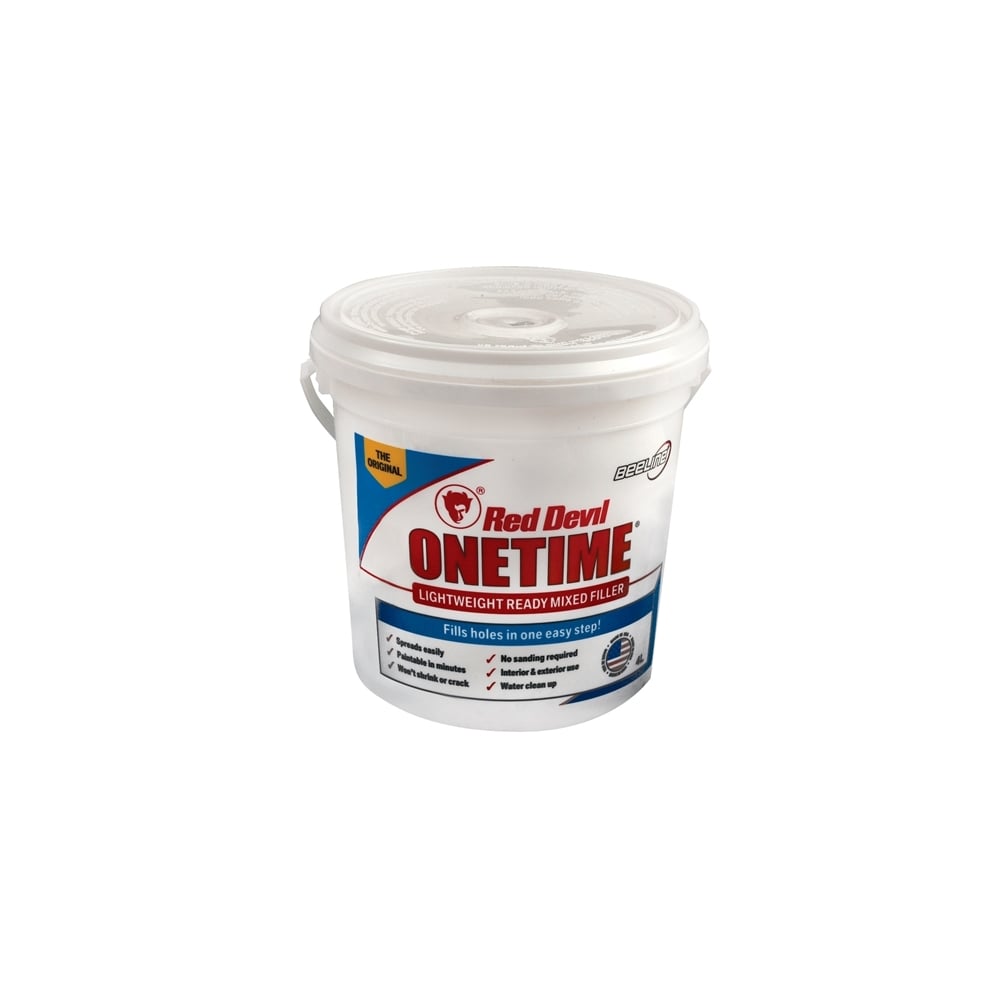 Red Devil Onetime Filler 4 Litre