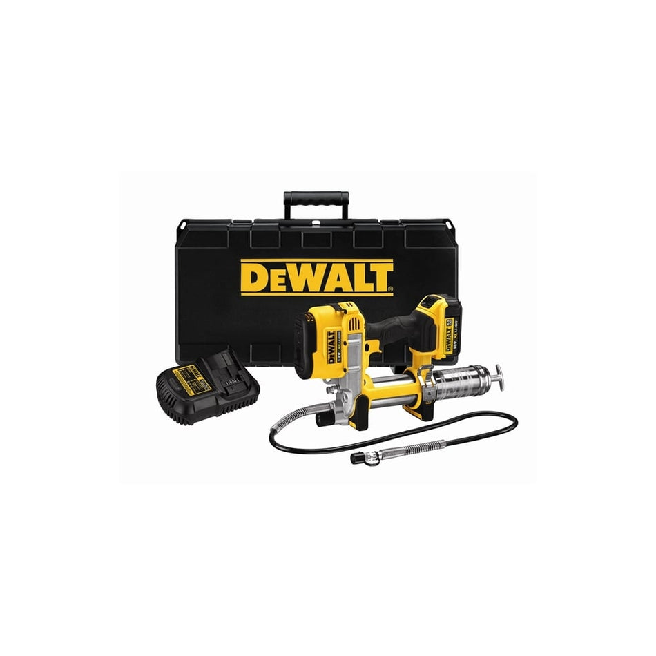 DEWALT Cordless XR Grease Gun 18 Volt 1 x 4.0Ah Li-Ion