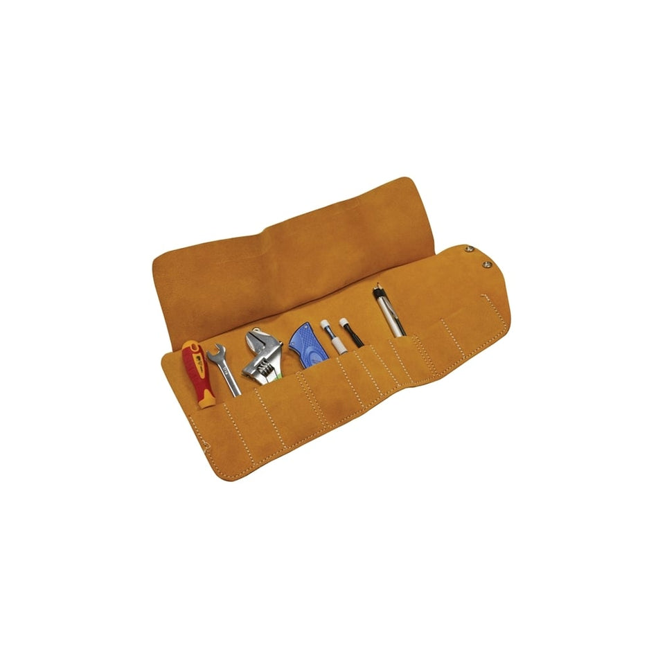 Faithfull Tool Roll 10 Pocket Leather
