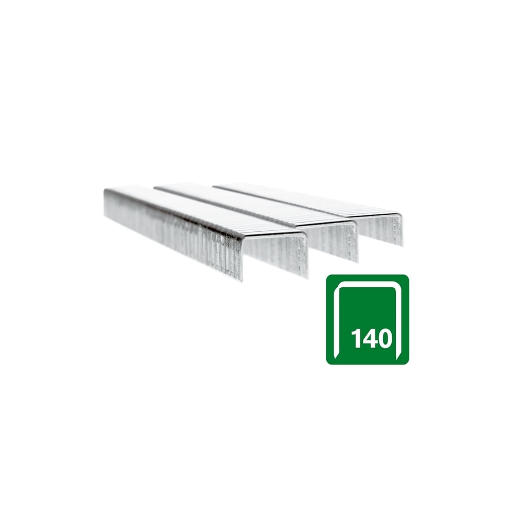 Rapid 140/10 10mm Galvanised Staples Box 5000