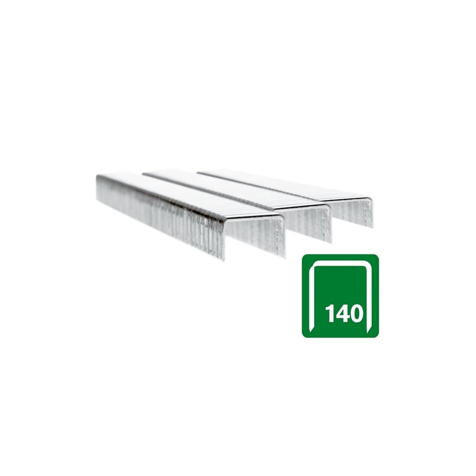 Rapid 140/10 10mm Galvanised Staples Box 5000