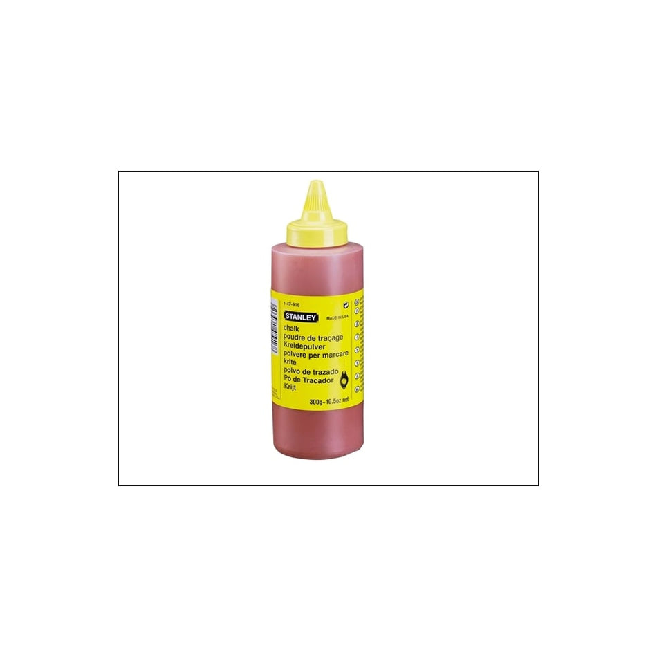 Stanley Tools Chalk Refill 225g (8oz) Red