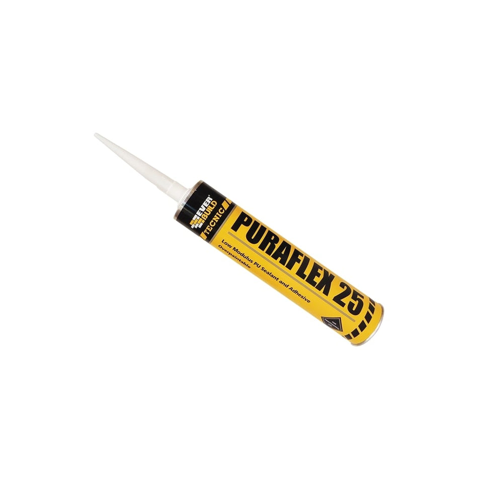 Everbuild Industrial Polyurethane 25 Sealant Black C3