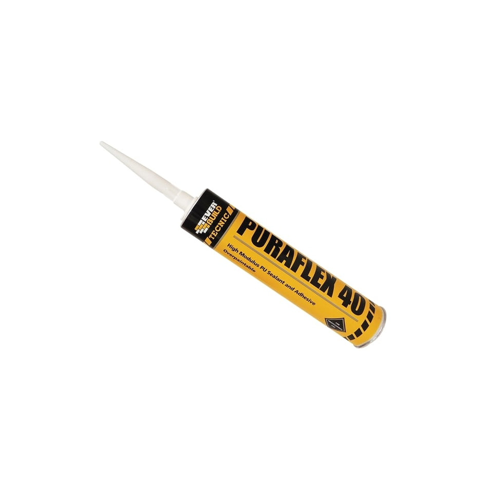 Everbuild Industrial Polyurethane 40 Sealant Black C3