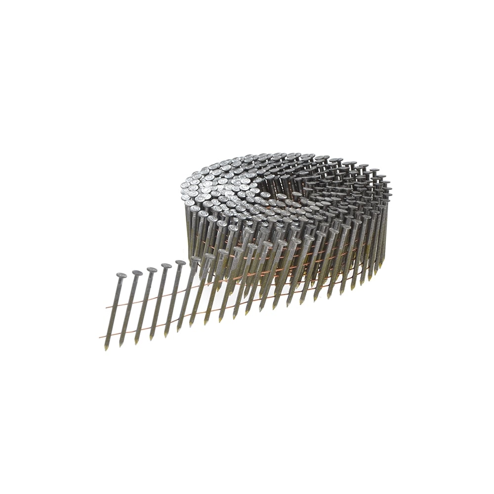 2.3 x 55mm Coil Nails Ring Shank Galvanised Pack of 13,200