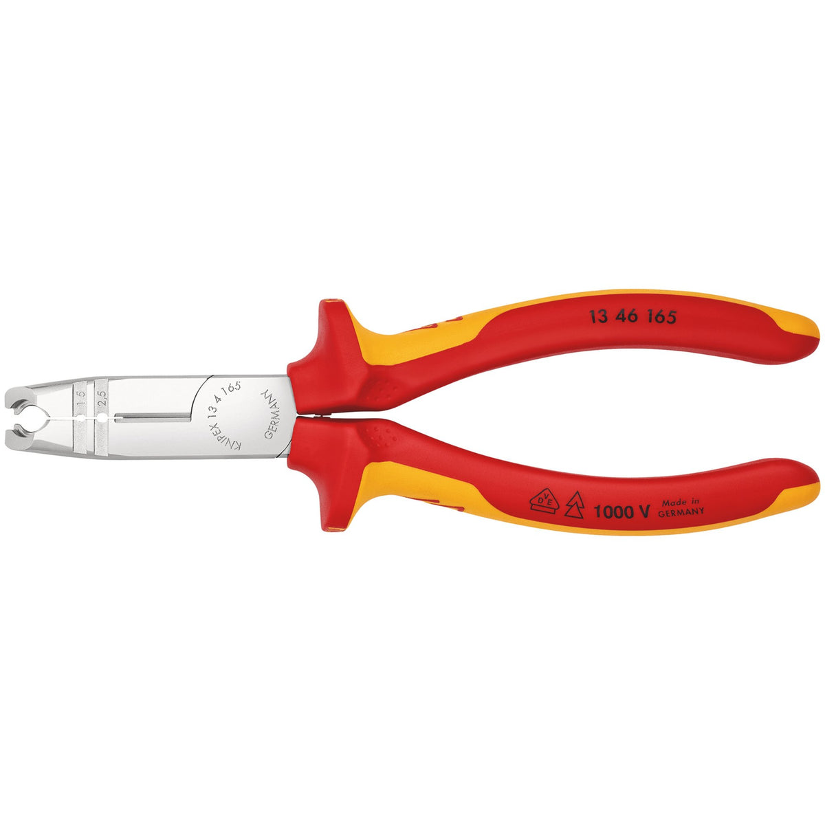 Knipex VDE 160mm Electricians Dismantling Pliers : Model No. 13 46 165