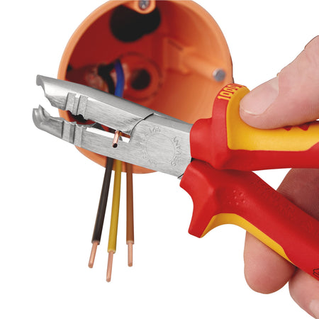 Knipex VDE 160mm Electricians Dismantling Pliers : Model No. 13 46 165