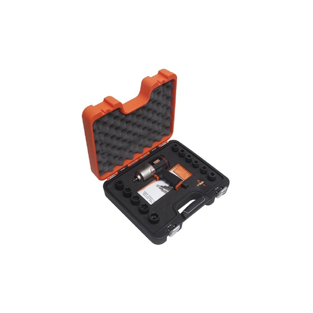 Bahco Impact Wrench Kit with Sockets 1/2in 10 to 24mm