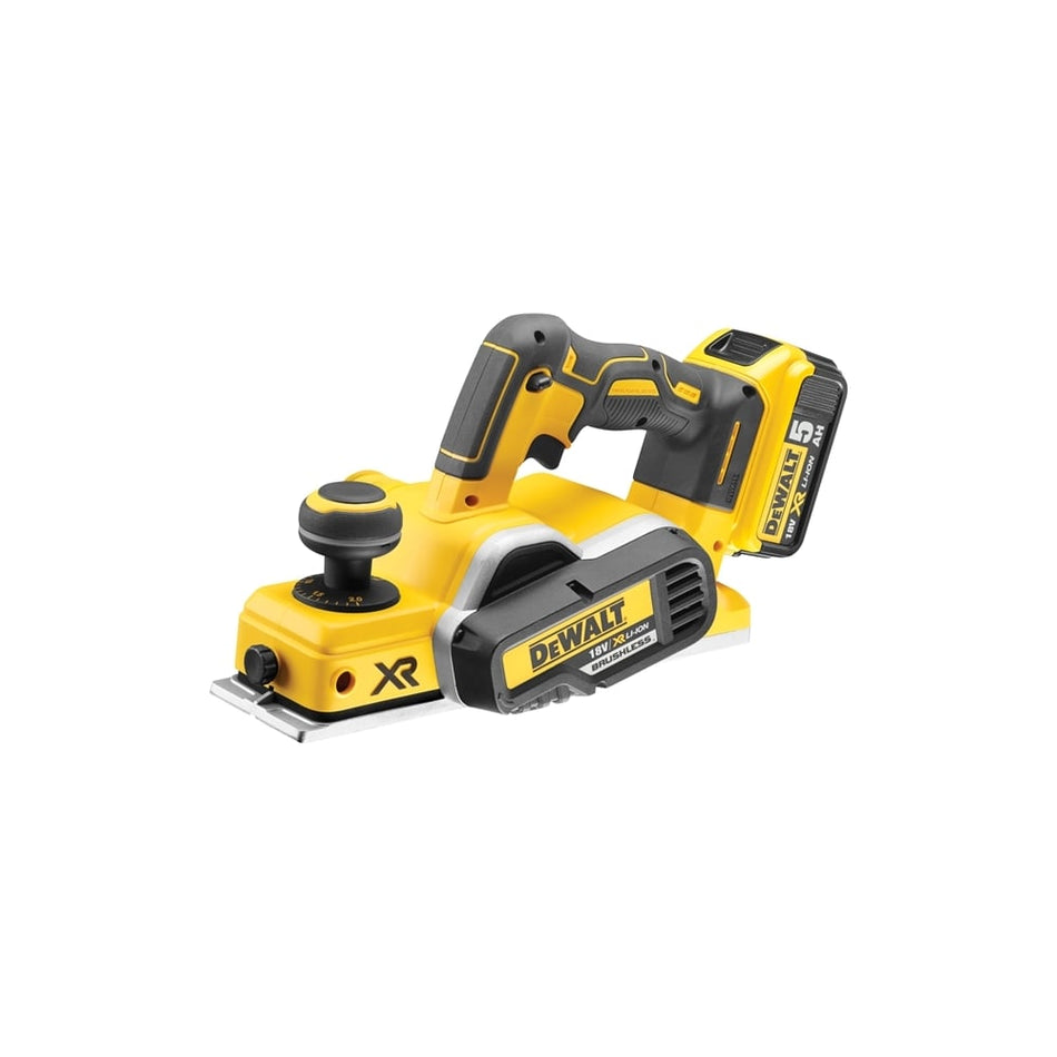 DCP580P2 XR Brushless Planer 18 Volt 2 x 5.0Ah Li-Ion