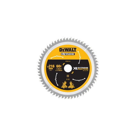 Xtreme Runtime FlexVolt Circular Saw Blade 216mm x 30mm 60T