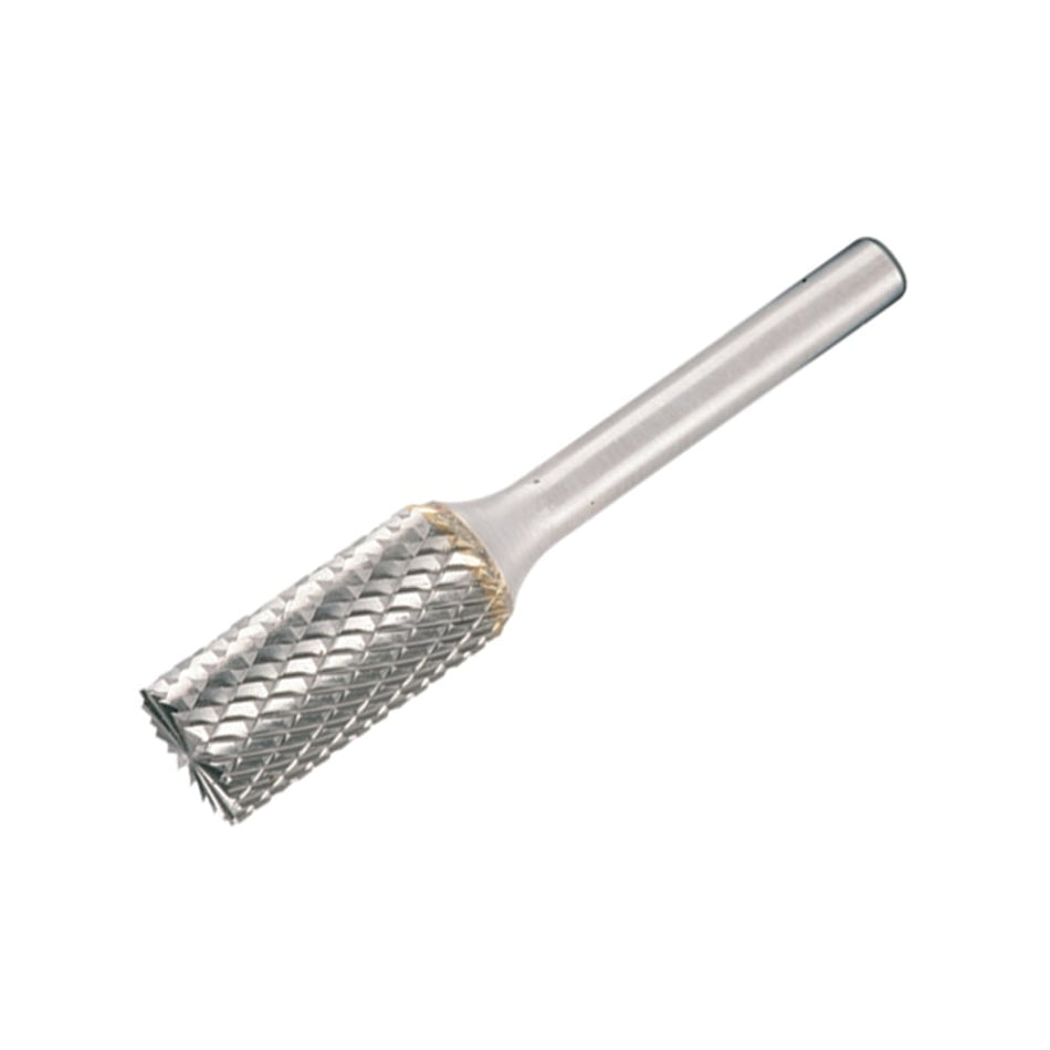 Solid Carbide Bright Rotary Burr - Cylinder with Endcut 16mm x 6mm