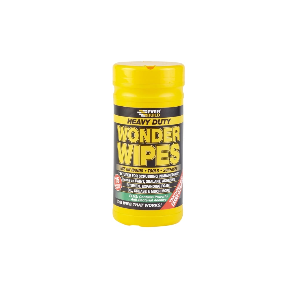 Heavy-Duty Wonder Wipes Tub of 75