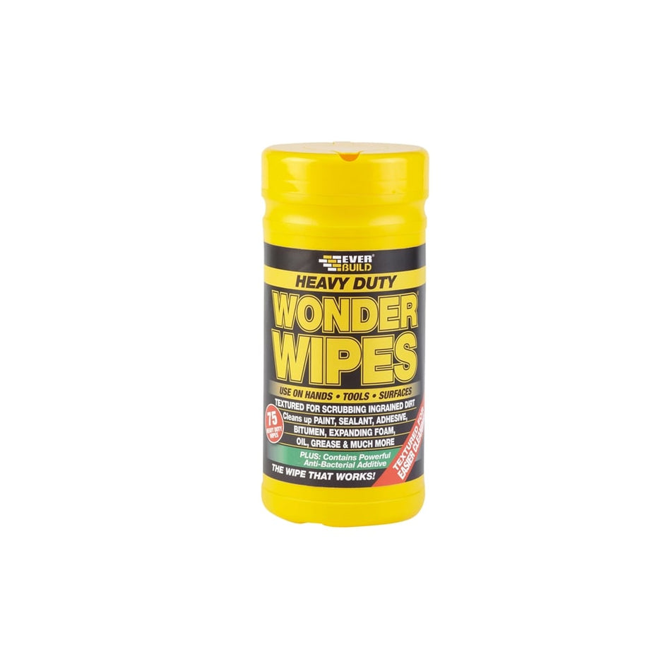 Heavy-Duty Wonder Wipes Tub of 75