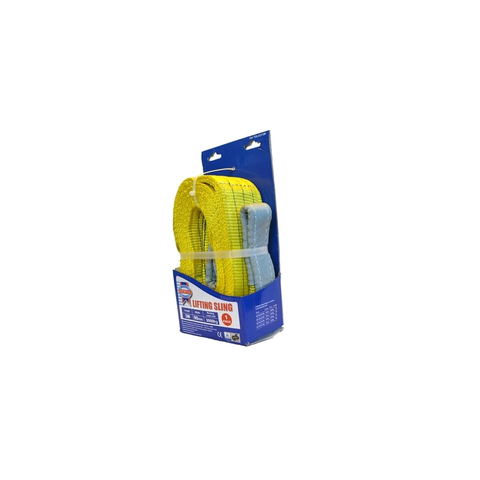 Lifting Sling Yellow 3 Tonne 90mm xÃ‡Â¨3m