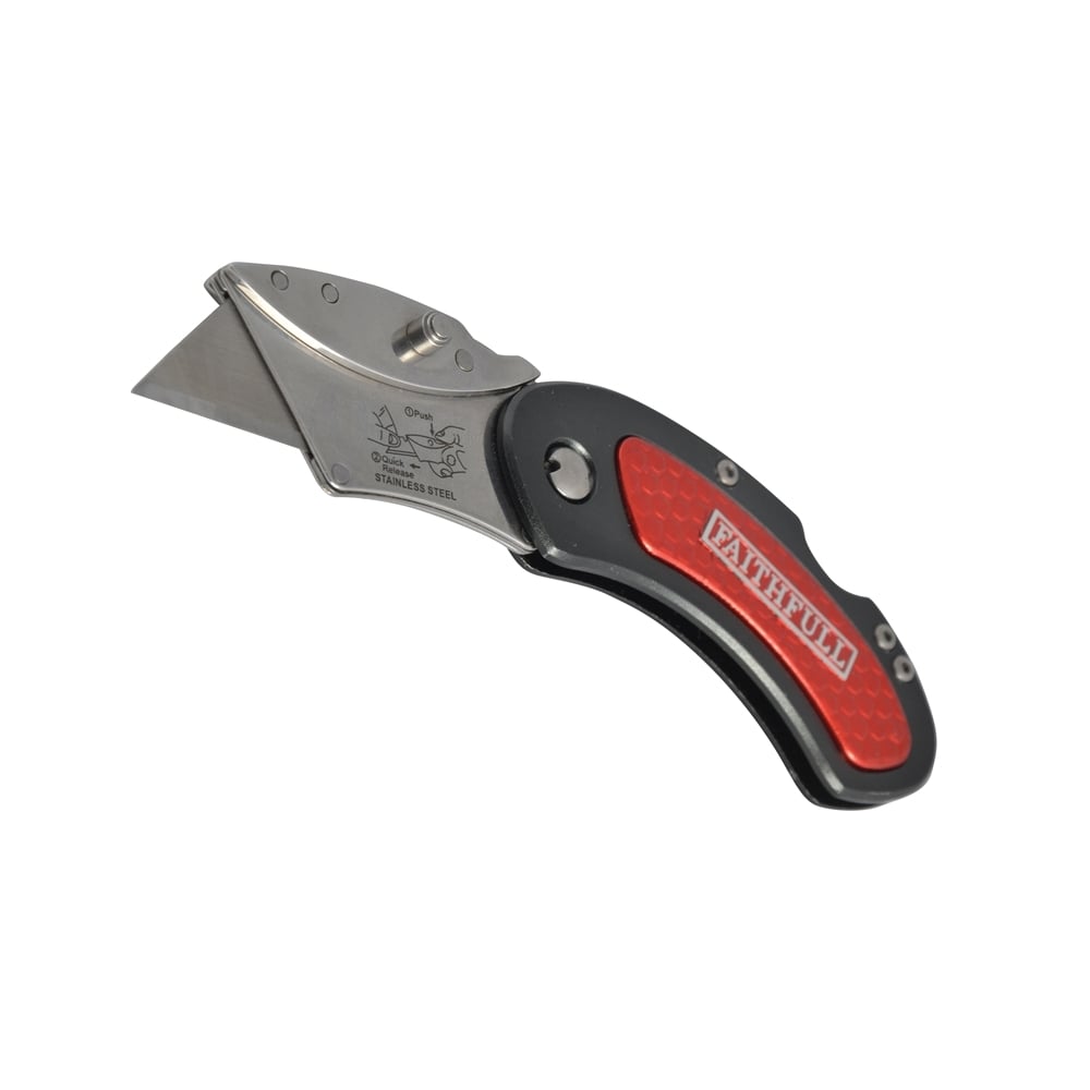 Utility Folding Knife with Blade Lock