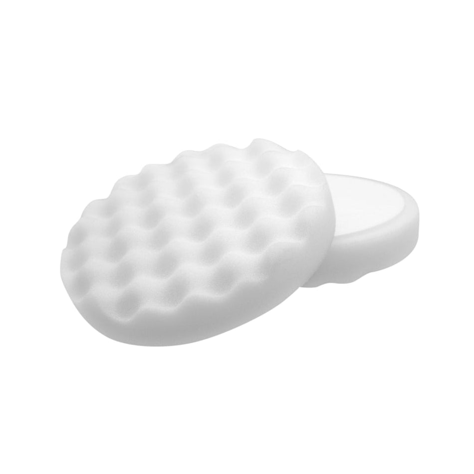 White Waffle Very Firm Cutting Pad 150mm