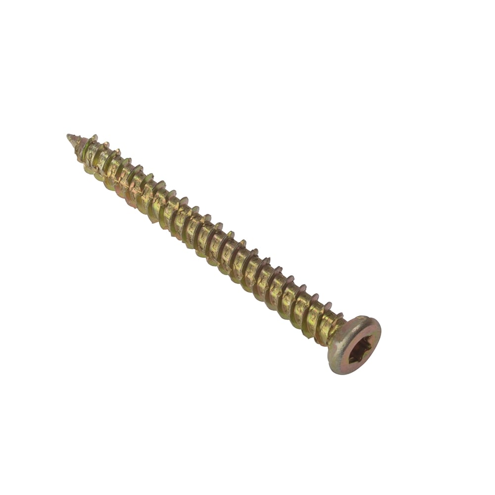 Forgefix Concrete Frame Screw Torx High-Low Thread ZYP 7.5 x 182mm Bag 10
