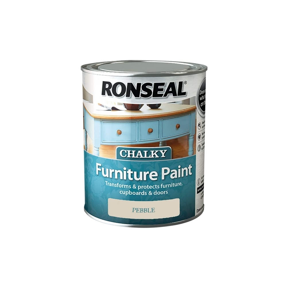 Chalky Furniture Paint Pebble 750ml