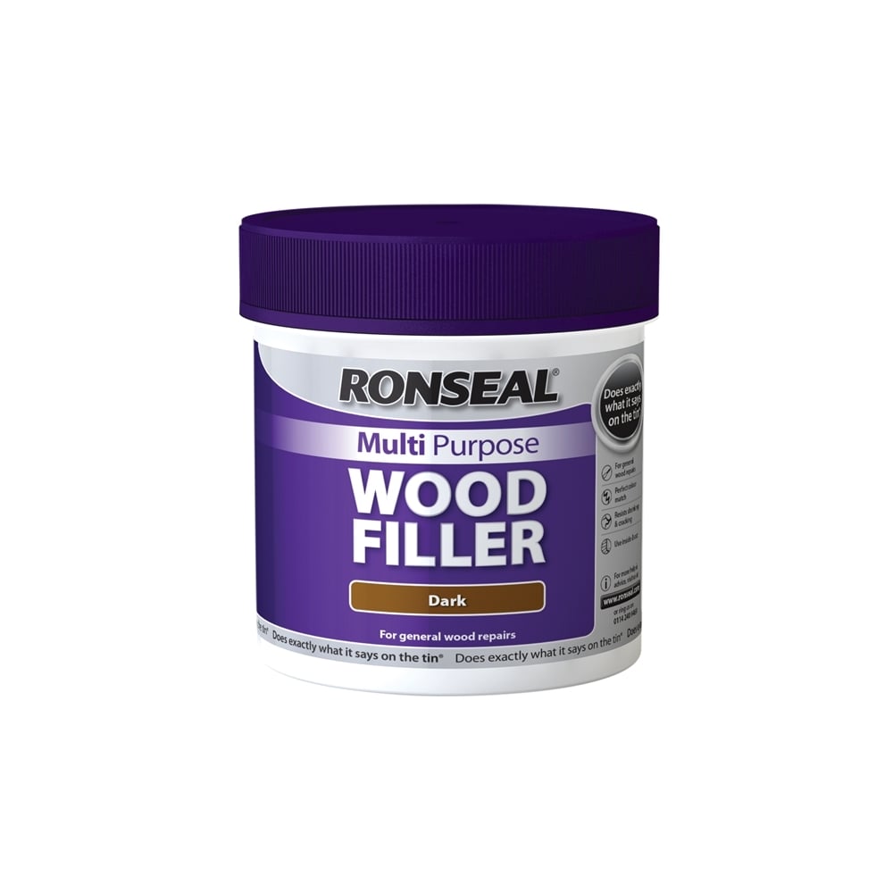 Multi Purpose Wood Filler Tub Dark 465g