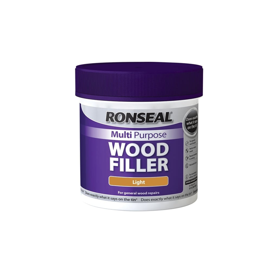 Multi Purpose Wood Filler Tub Light 465g