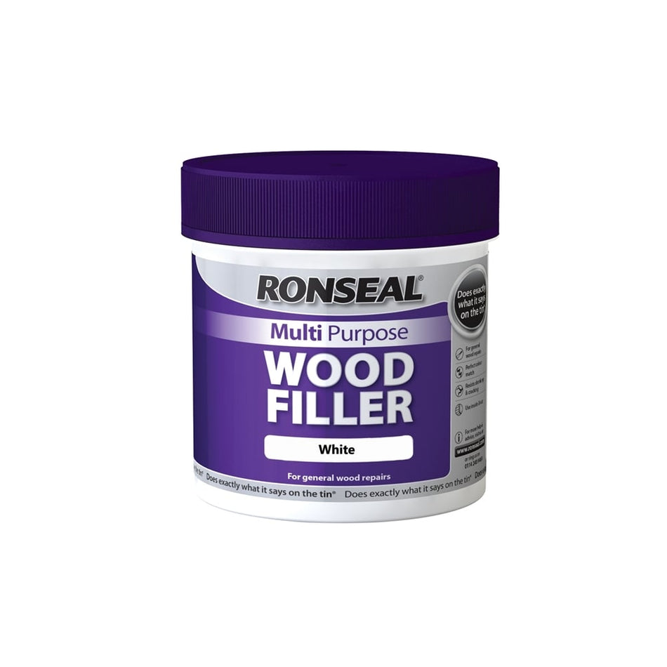Multi Purpose Wood Filler Tub White 465g