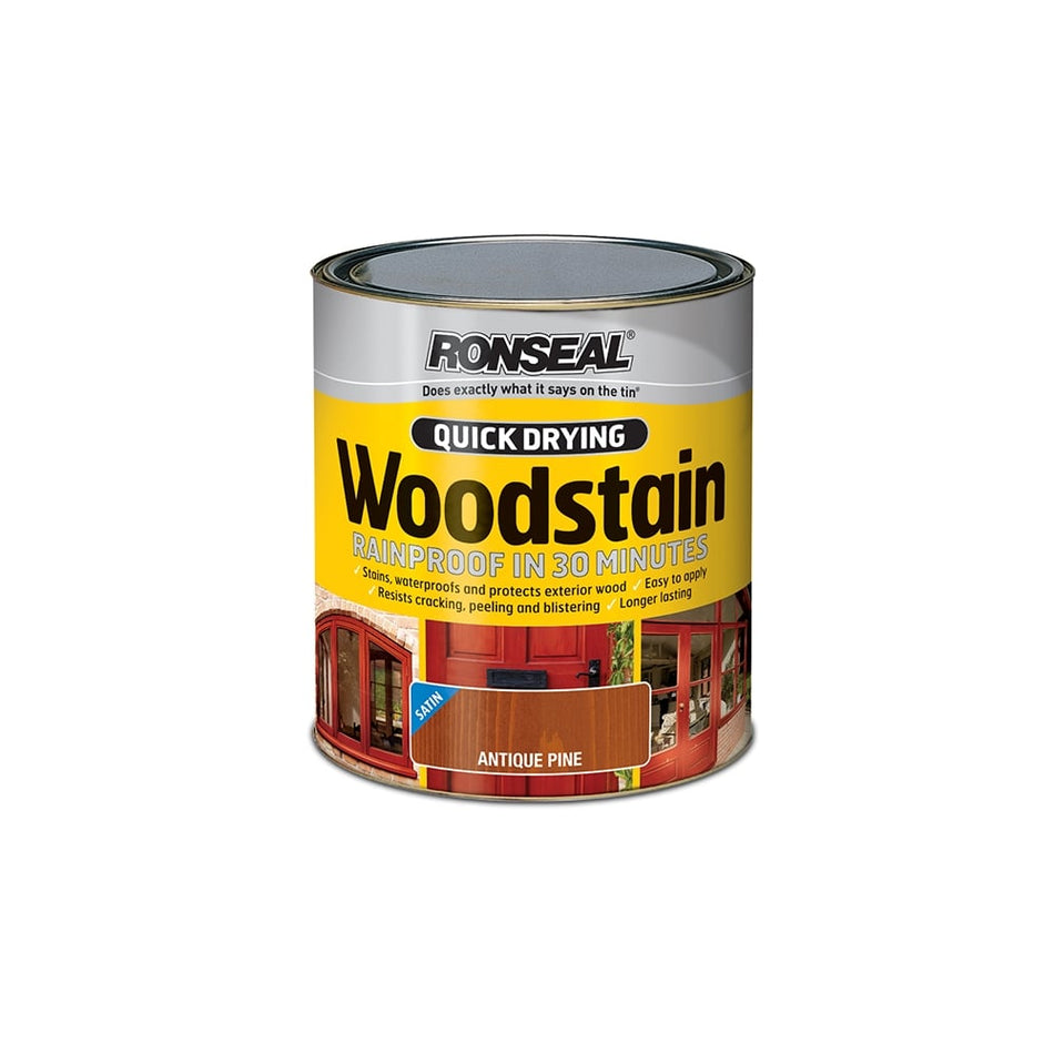 Woodstain Quick Dry Satin Smoked Walnut 750ml