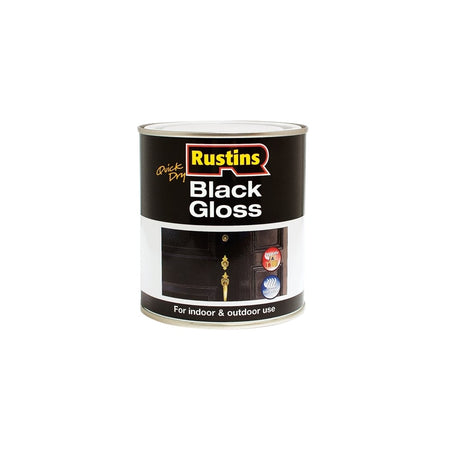 Gloss Paint Water Based Black 1 Litre