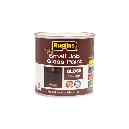 Quick Dry Small Job Gloss Paint Chocolate 250ml