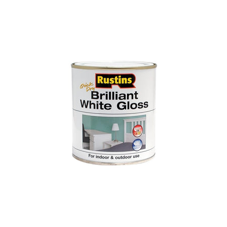 Gloss Paint Water Based White 1 Litre