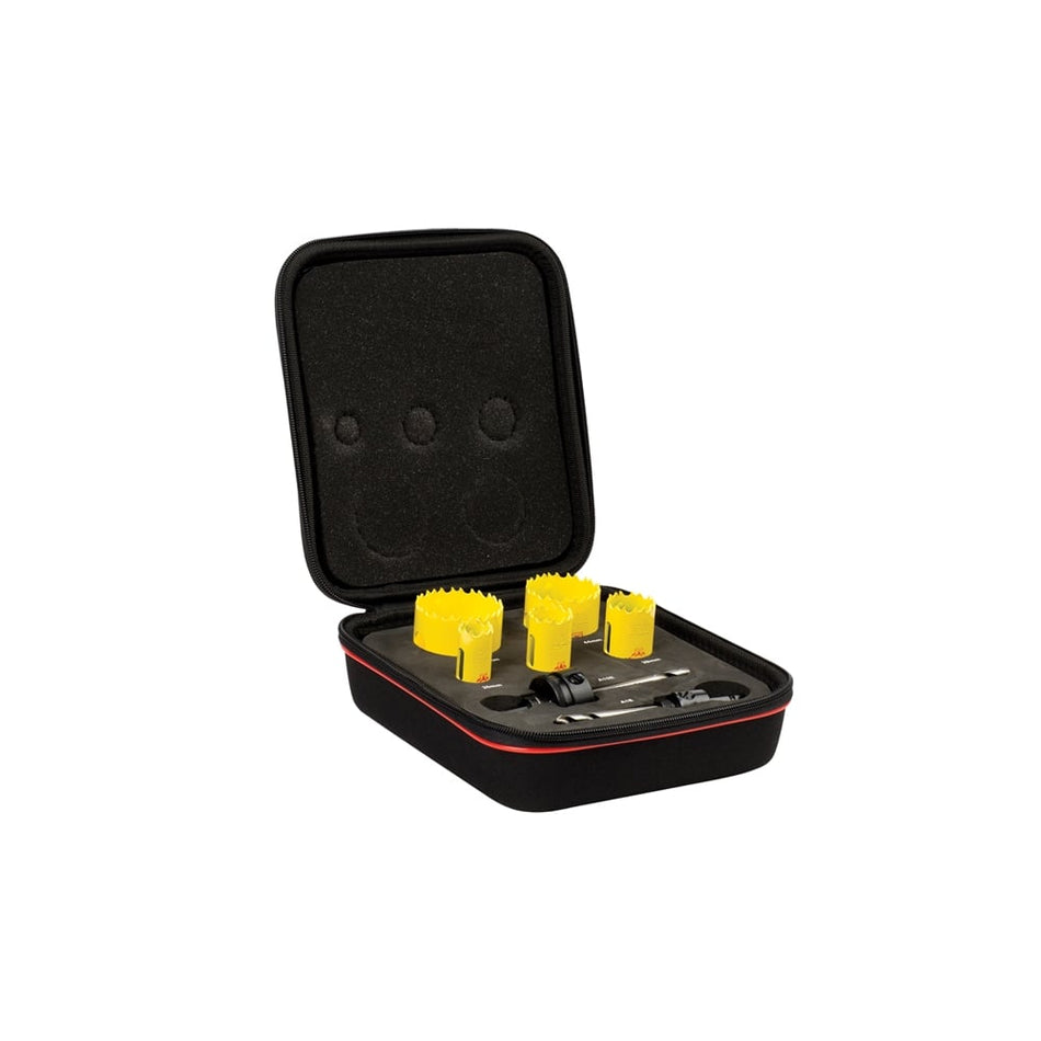 KDC05021 Deep Cut Bi Metal Electricians Holesaw Kit 7 Piece