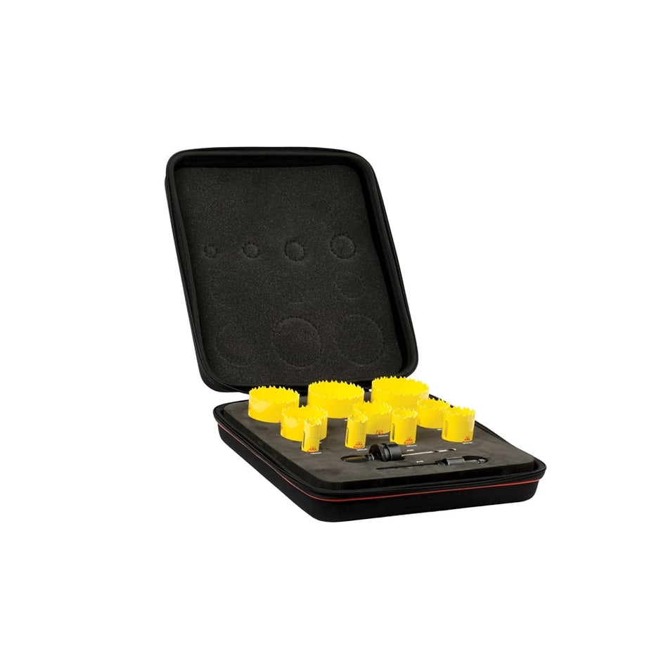 KDC10022 Deep Cut Bi Metal Deluxe Plumbers Holesaw Kit 12 Piece