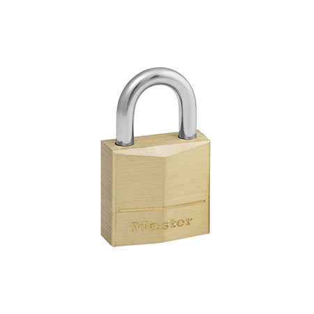 Master Lock Solid Brass 20mm Padlock 3 Pin