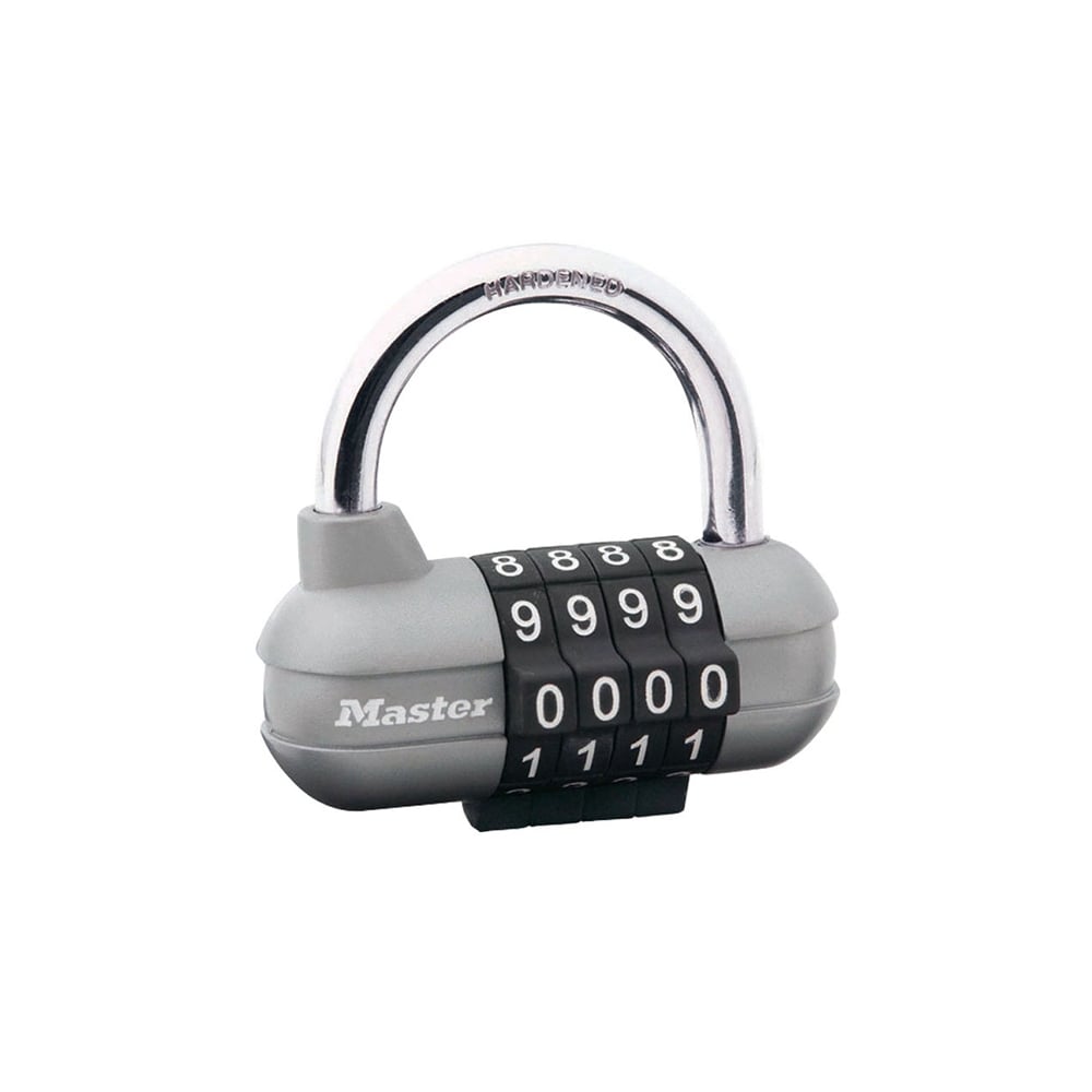 Master Lock Die Cast 64mm Padlock - 4 Digit