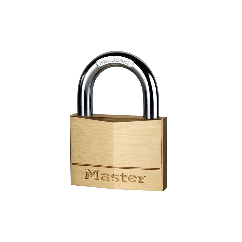 Master Lock Solid Brass 60mm Padlock 5 Pin