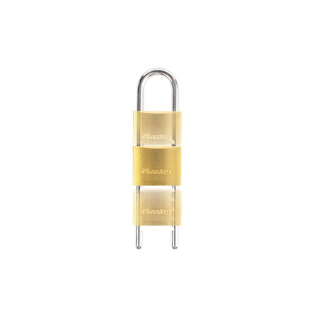 Master Lock Solid Brass 50mm Padlock With Adjustable Shackle