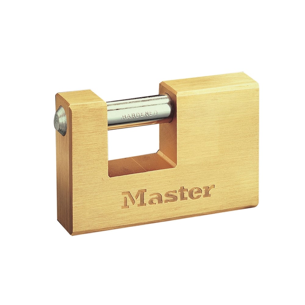 Master Lock Rectangular 63mm Solid Body Shutter Lock