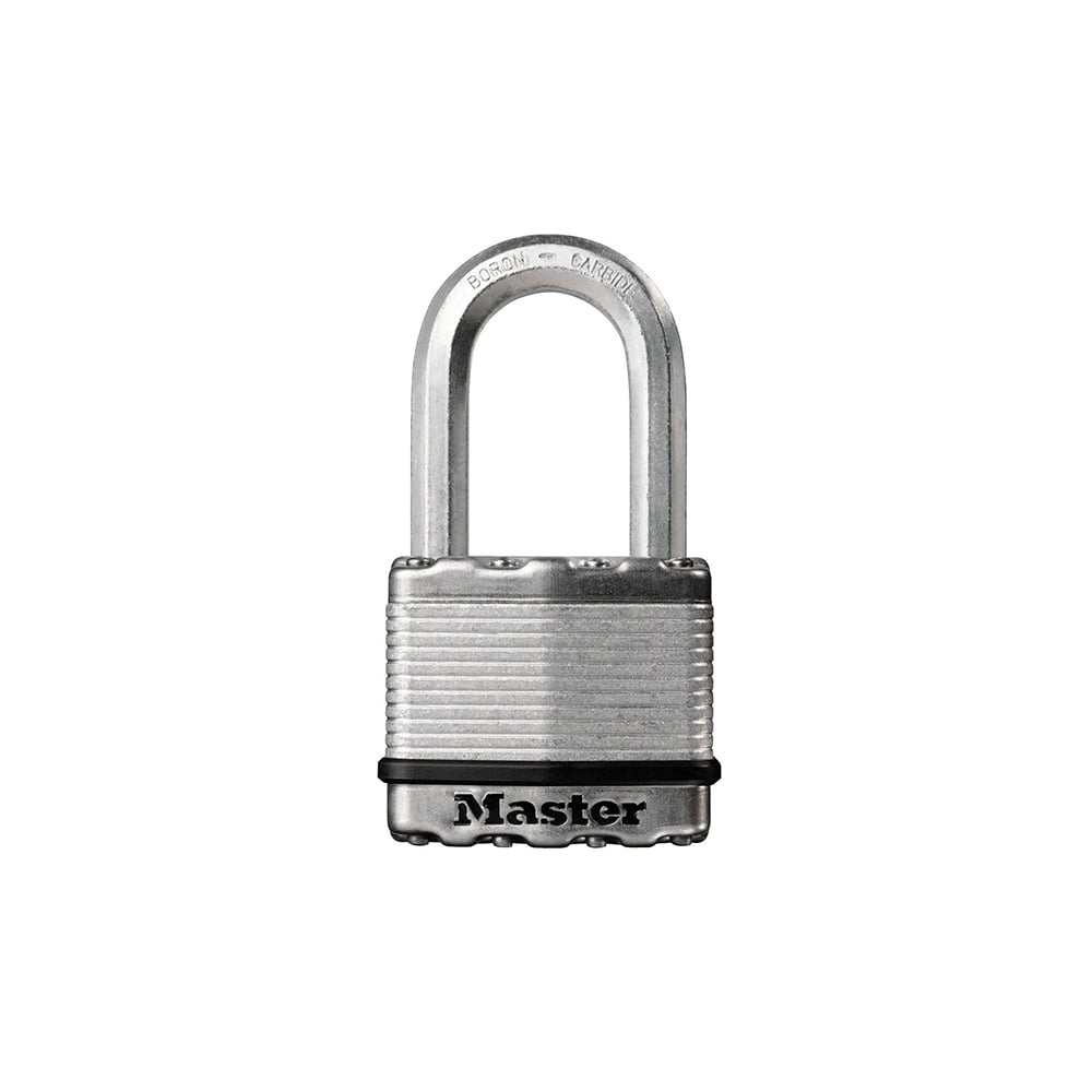Master Lock Excell Laminated Steel 50mm Padlock - 38mm Shackle