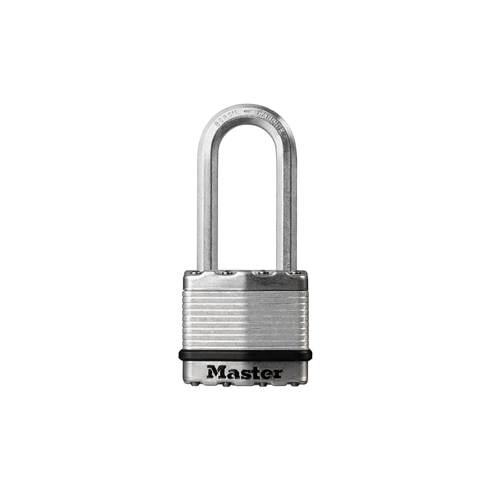 Master Lock Excell Laminated Steel 50mm Padlock - 51mm Shackle