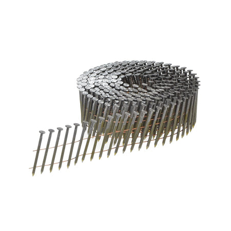 2.3 x 55mm Coil Nails Ring Shank Bright Pack of 13,200