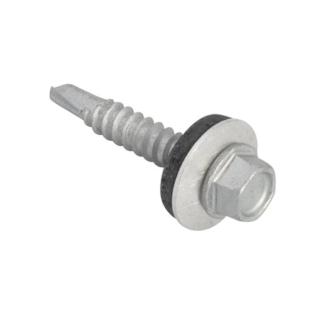 TechFast Hex Head Roofing Screw Self Drill Light Section 5.5x32mm Pack 100