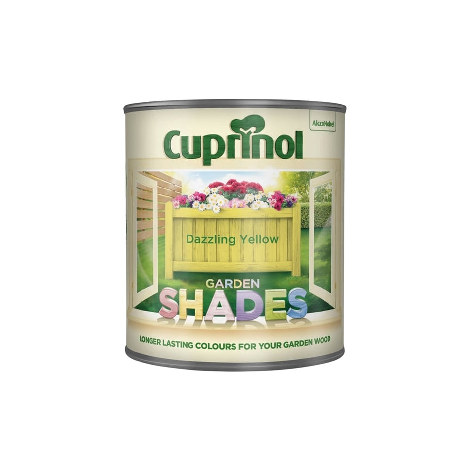 Garden Shades Dazzling Yellow 1 Litre