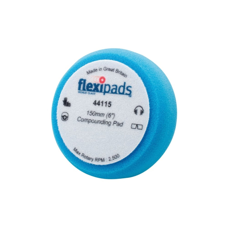 Flexipads World Class Blue Compounding / Polishing Foam 150 x 50mm VELCRO???? Brand
